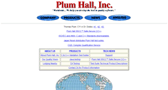 Desktop Screenshot of plumhall.com