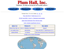 Tablet Screenshot of plumhall.com
